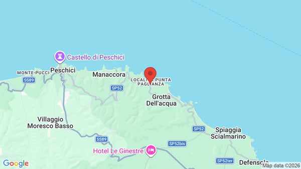 Mappa Paglianza Hotel