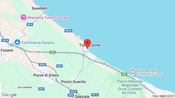 Mappa Eden Beach Club