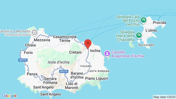 Mappa Hotel Terme President
