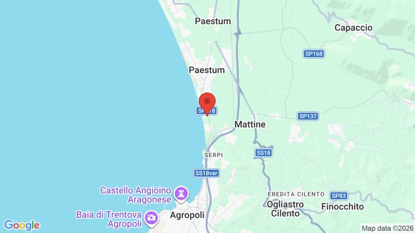 Mappa Fruit Village Paestum Medea Beach Resort