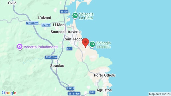 Mappa TH San Teodoro Liscia Eldi