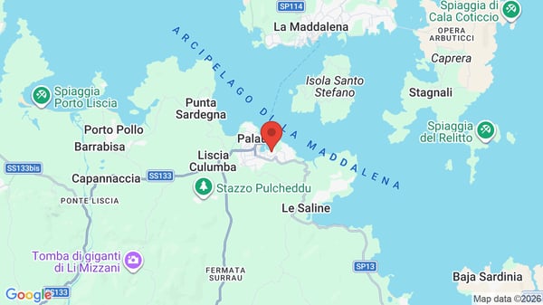 Mappa Club Esse Residence Capo d'Orso