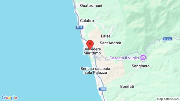 Mappa Hotel Nettuno Palace