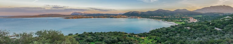 Vista di Portisco