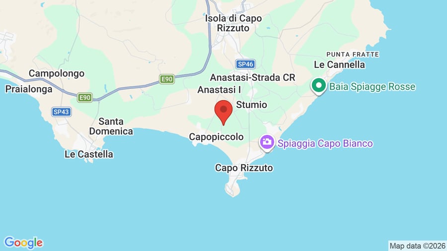 Mappa Fruit Village Capo Rizzuto Villaggio Sant'Antonio