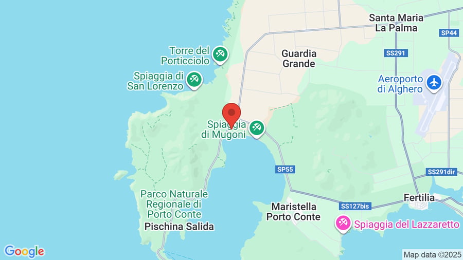 Mappa Futura Club Baia di Conte