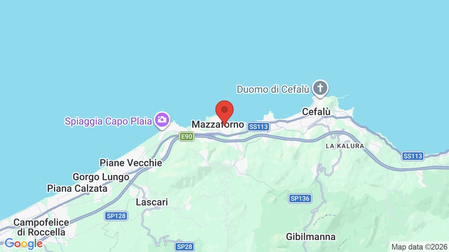 Mappa Cefalù Resort