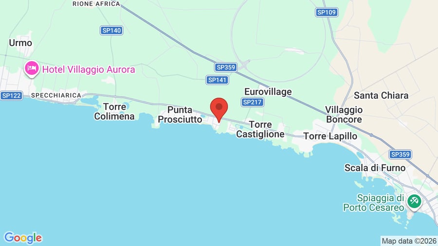 Mappa Villaggio Punta Grossa
