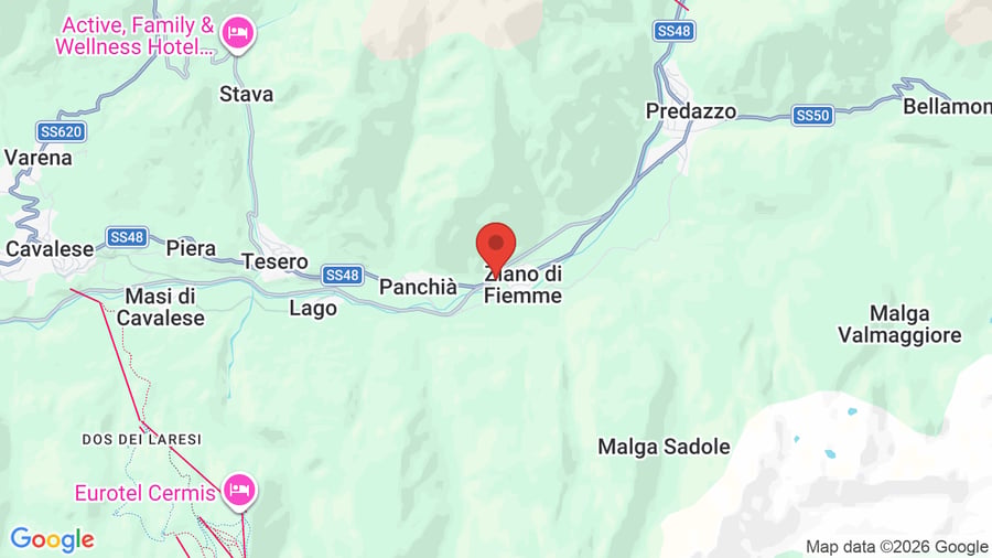 Mappa Villa Jolanda