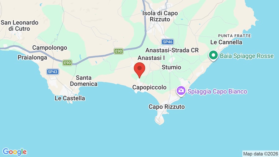 Mappa AH resort Capo Rizzuto