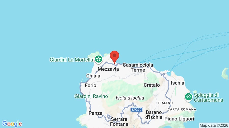 Mappa Grand Hotel Terme di Augusto