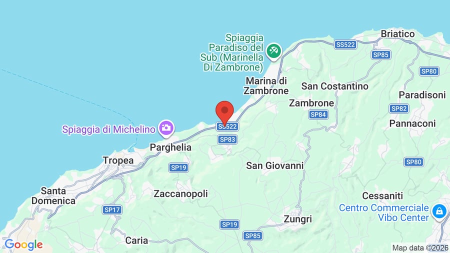 Mappa Futura Club Smart Baia Tropea