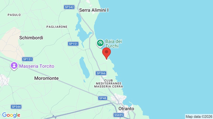 Mappa Resort Le Cale D'Otranto