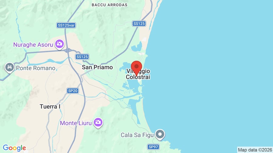 Mappa Futura Club Colostrai