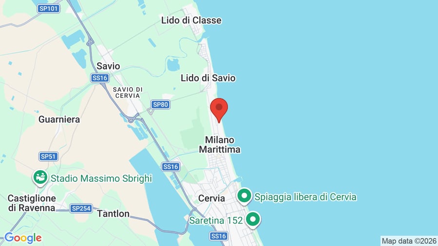 Mappa Hotel King Azzurro Club Vacanze