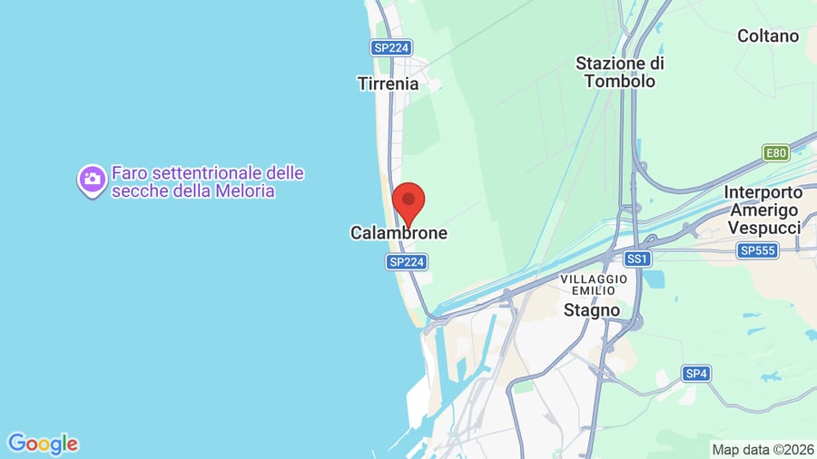 Mappa TH Tirrenia Green Park Resort