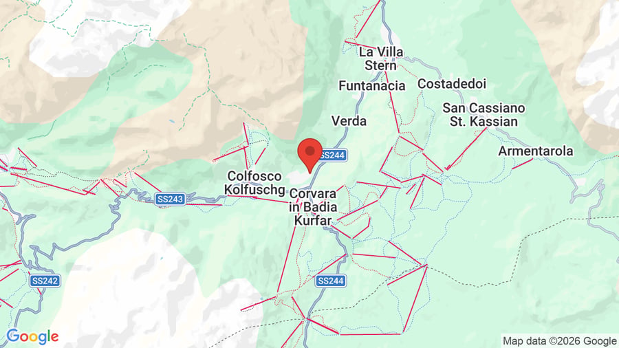 Mappa TH Corvara