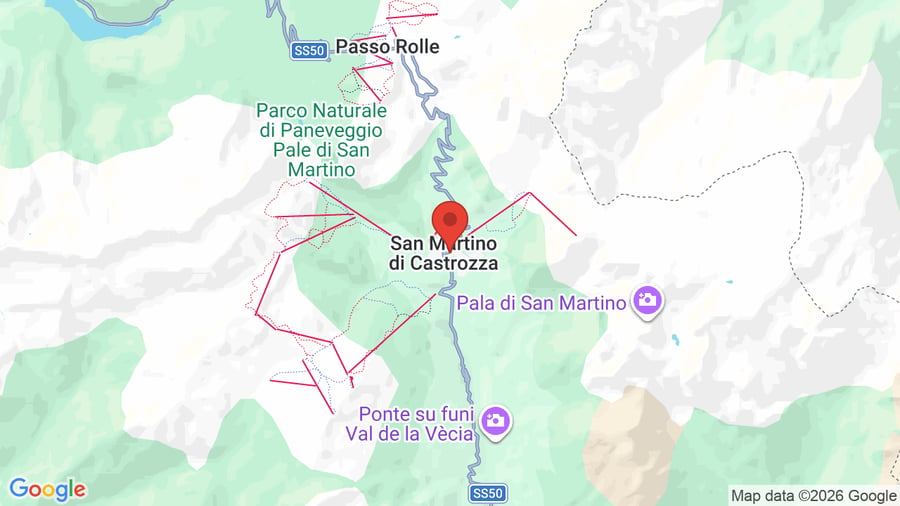 Mappa TH San Martino di Castrozza