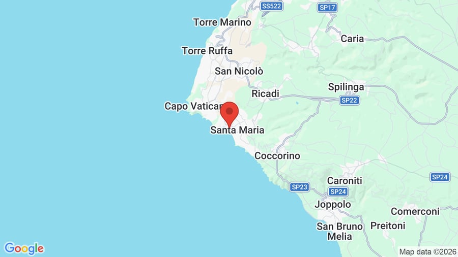 Mappa Villaggio Baia d'Ercole