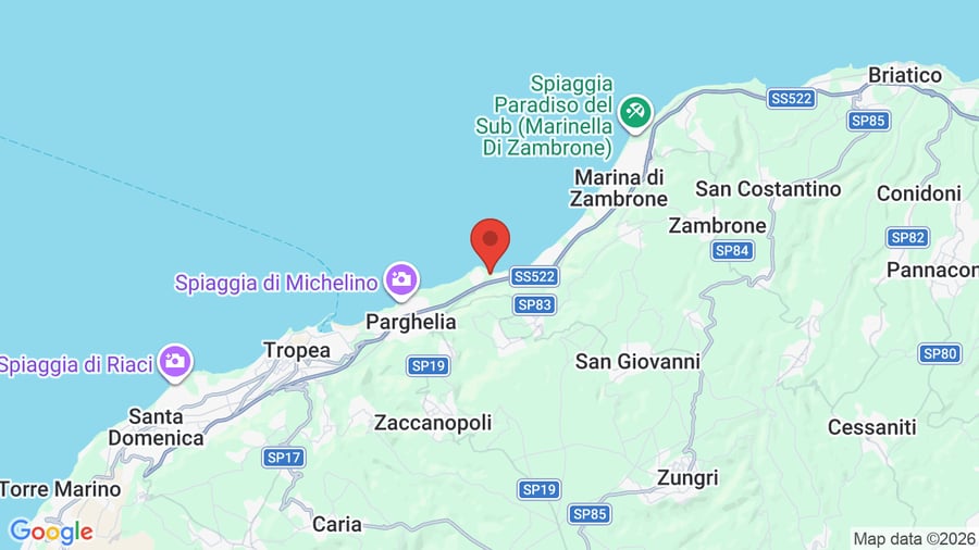 Mappa Cannamele Escape Resort