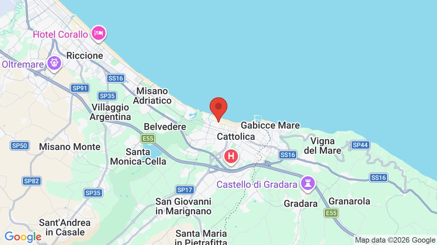 Mappa Hotel Des Bains