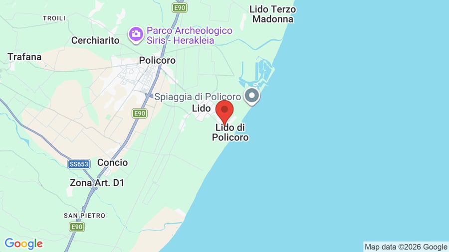 Mappa Heraclea Hotel Residence
