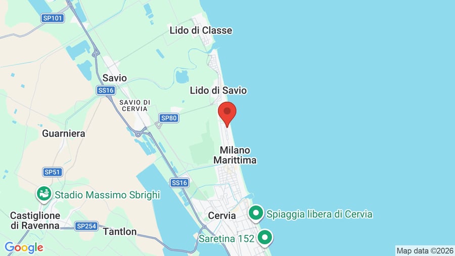 Mappa Hotel Mirage