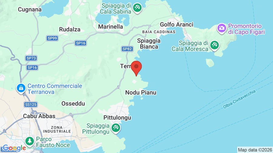 Mappa Club Hotel Baia Aranzos