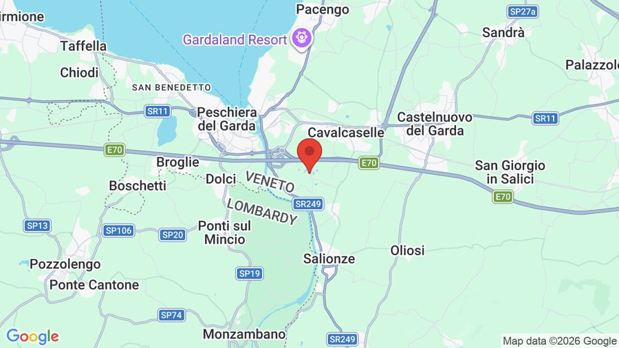 Mappa Hotel Parc Peschiera