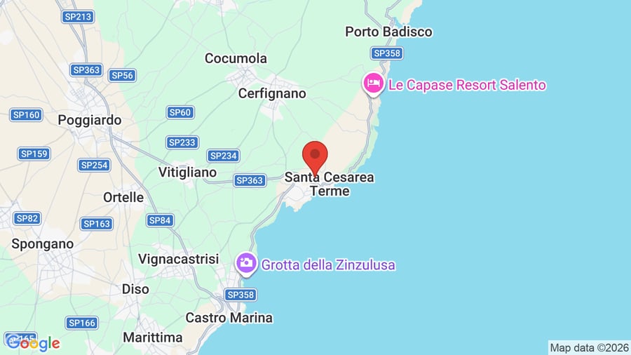 Mappa Mapo Hotel Santa Lucia