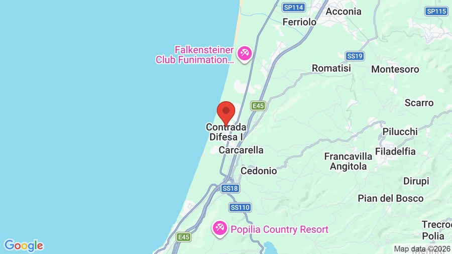 Mappa Caladune Resort