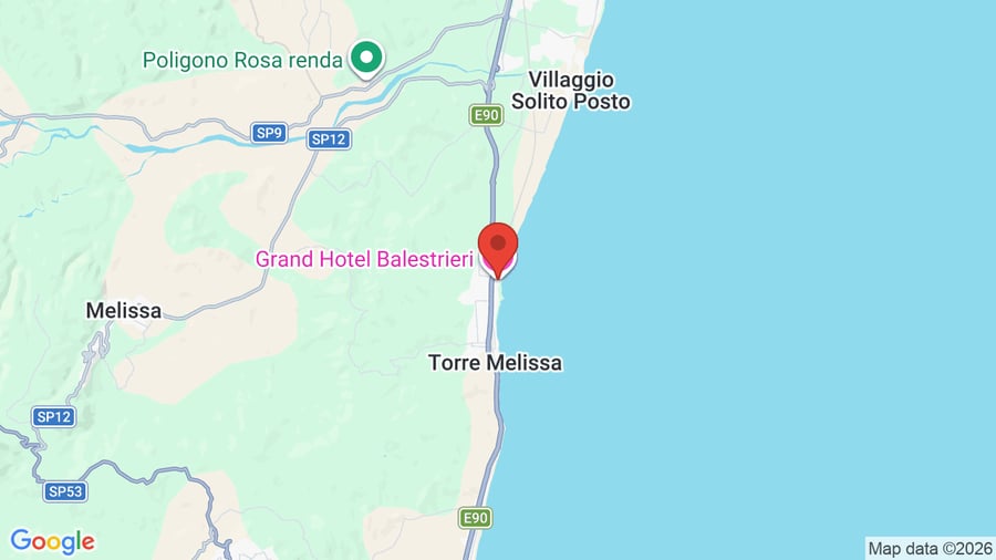 Mappa Grand Hotel Balestrieri