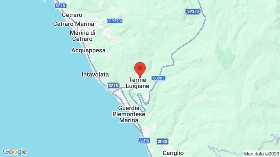 Mappa Hotels Group Terme Luigiane