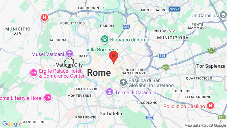 Mappa Hotel Villa Melì