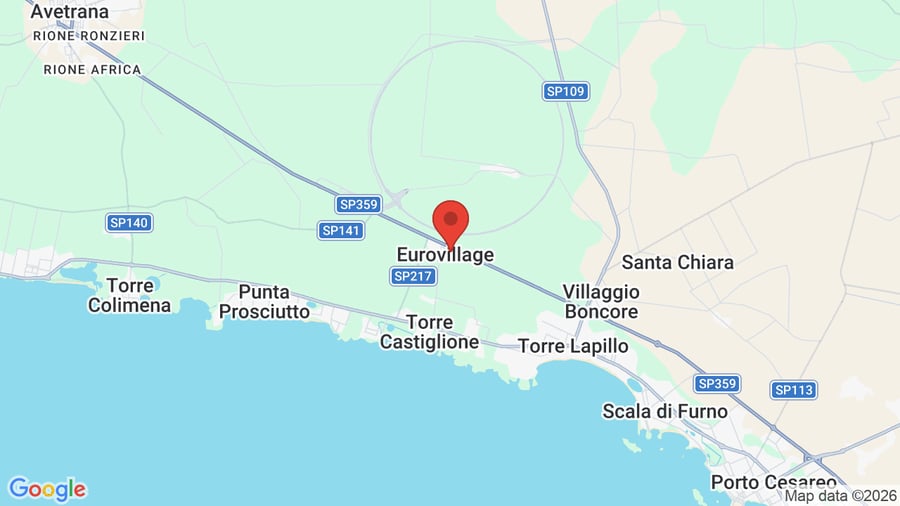 Mappa Evvai Club Eurovillage