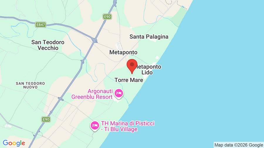 Mappa I Giardini di Zeus