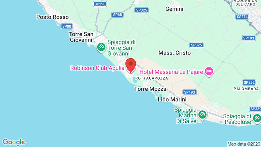 Mappa Robinson Apulia