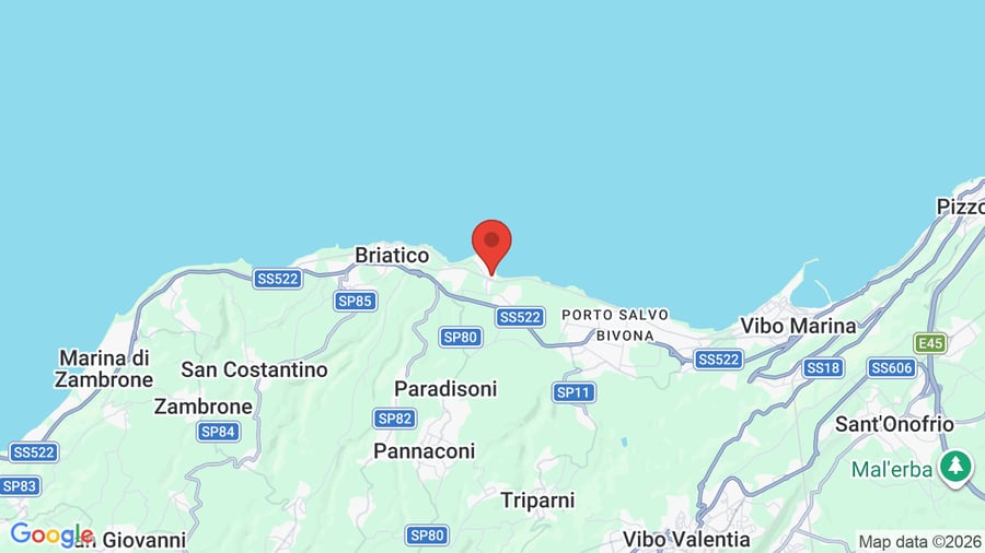 Mappa Fruit Village Baia della Rocchetta