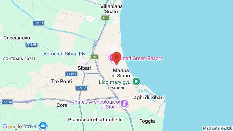 Mappa Minerva Club Resort Golf & SPA