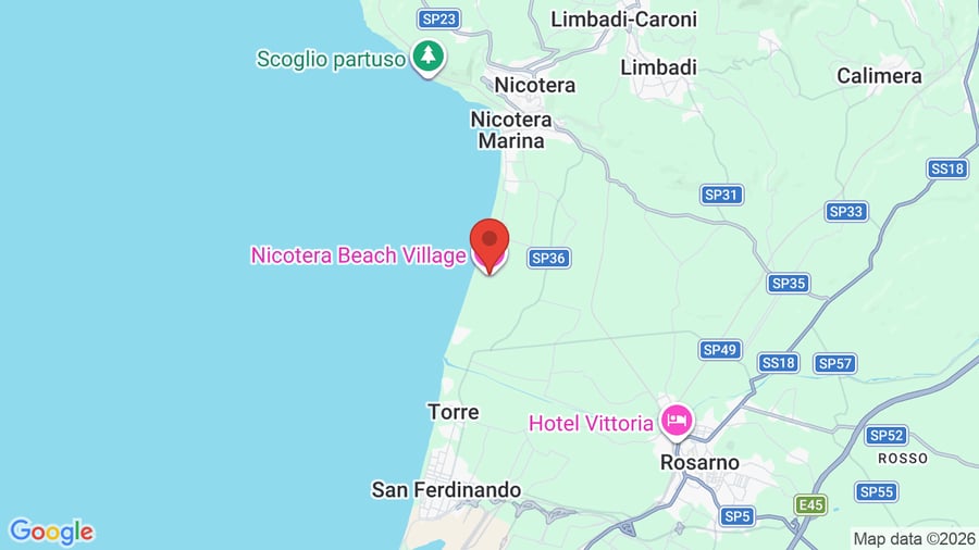 Mappa Nicotera Beach Village
