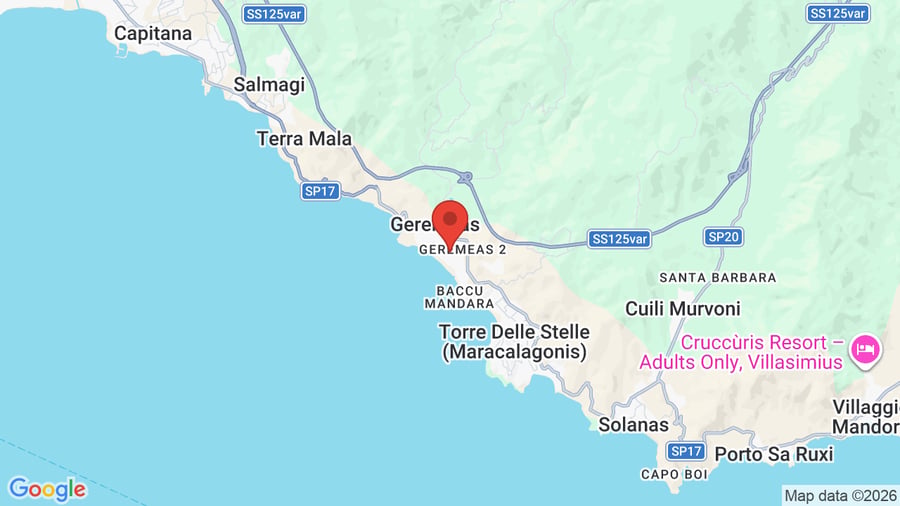 Mappa Calaserena Resort