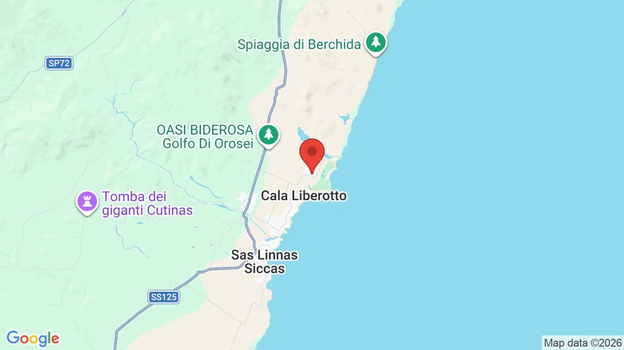 Mappa I Giardini di Cala Ginepro