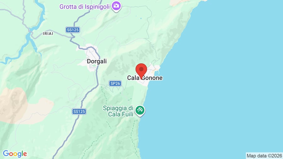 Mappa Club Esse Cala Gonone Beach Village