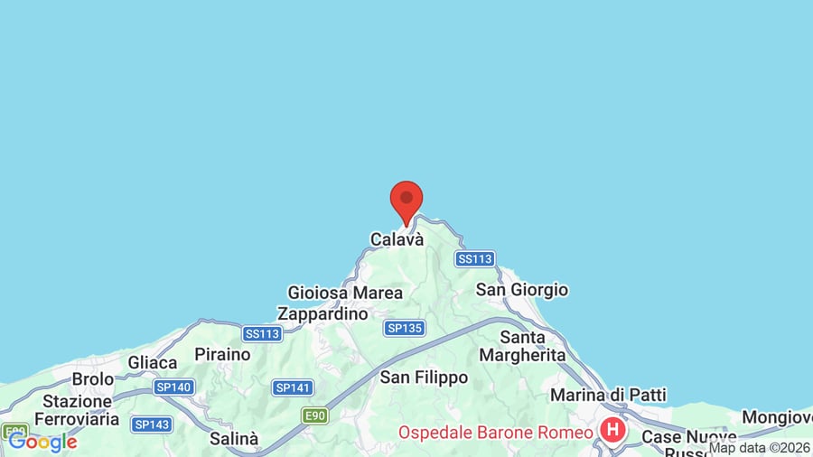 Mappa TH Gioiosa Marea Capo Calavà