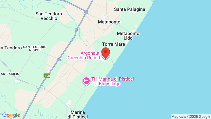 Mappa Argonauti Greenblu Resort