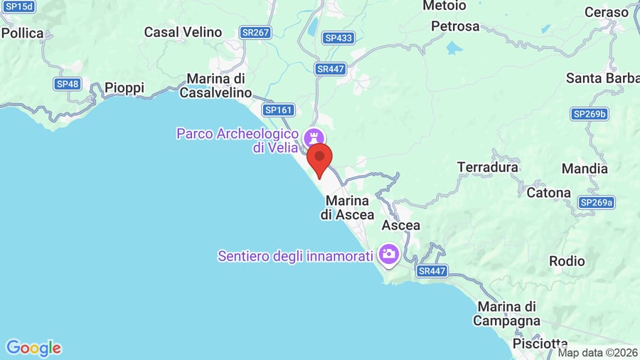 Mappa Olimpia Cilento Resort & Spa