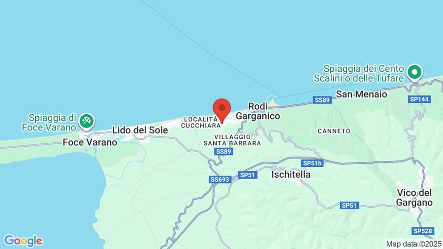 Mappa Villaggio Uliveto