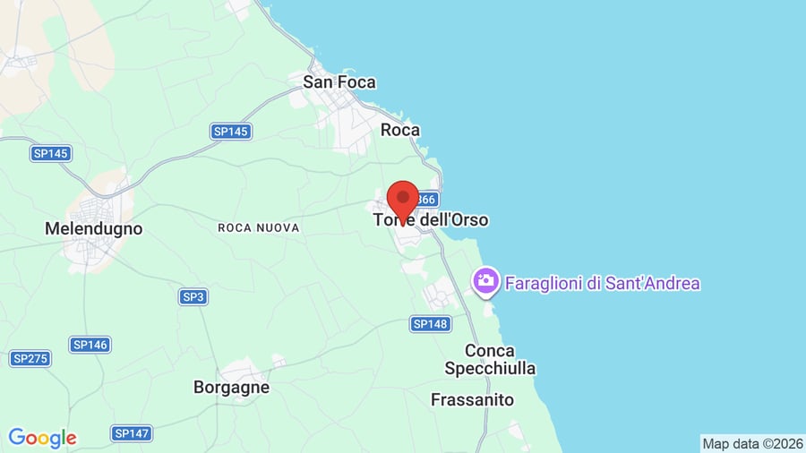 Mappa The Village Salento