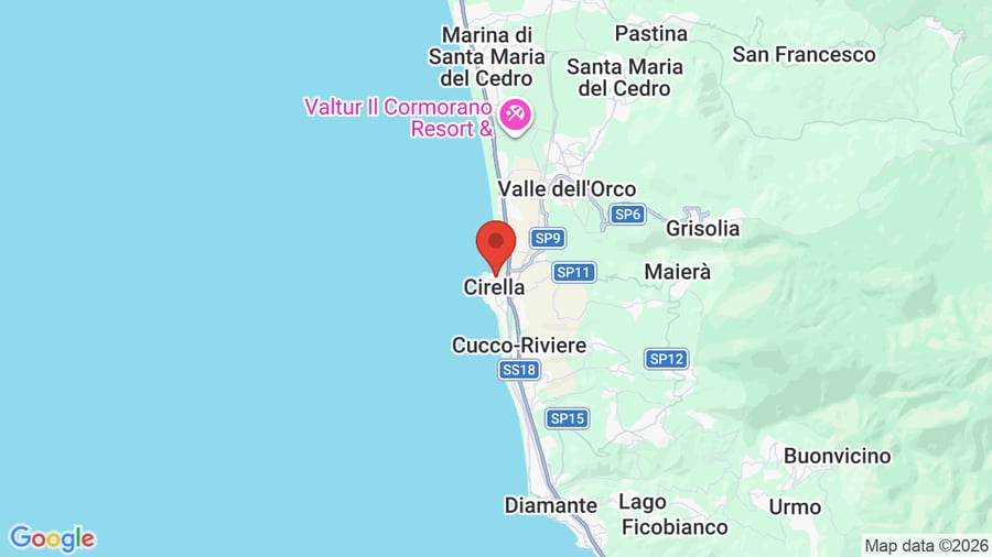Mappa Hotel Club Guardacosta