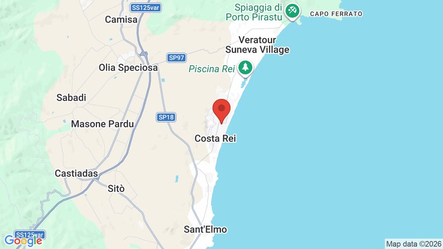 Mappa TH Costa Rei Free Beach Resort